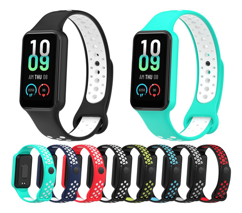 Malla Bicolor Para Xiaomi Smart Band 8 Active