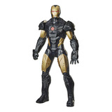 Figura Marvel Classic Olympus Iron Man Traje Negro Y Dorado