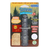 Mordedor Maciço Totem Soft Para Cachorro Pet Games Prata - G