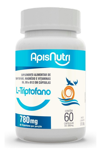 Suplemento Em Cápsulas Apisnutri Apis Nutri Vitaminas Sabor Natural Em Pote De 200g 60 Un