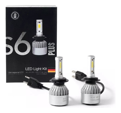 Kit Cree Led S6 Plus 44000 Lm H4 H1 H7 H11 9006 Nueva Linea!