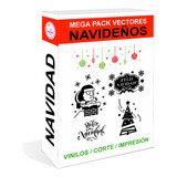 Pack Vectores Navidad Fiestas Vinilos Vector Navideños