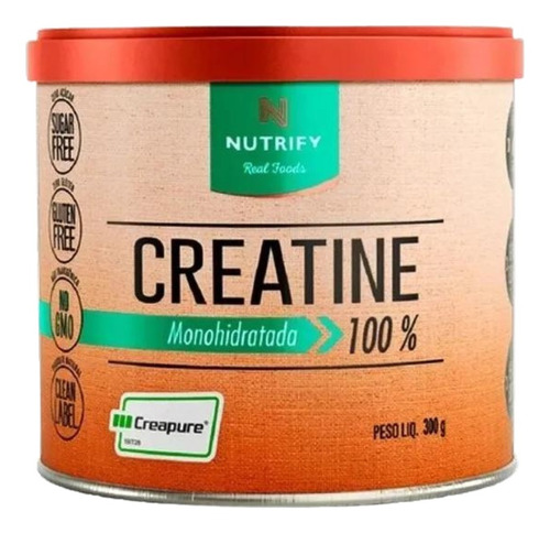 Creatine Creapure Monohidratada Nutrify - 300g