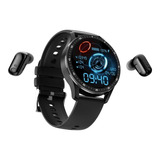 Reloj Smart Watch Fralugio Gt5 2 En 1 Con Audífonos Wireless