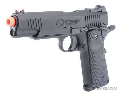 Rwa Nighthawk Custom  War Hawk  Gas Blowback Airsoft Pistola