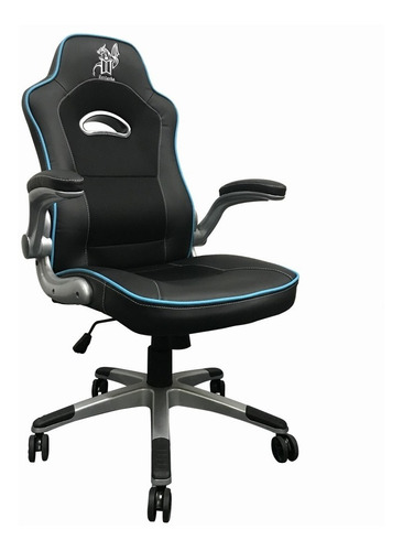 Silla Gamer Gaming Cuerina Giratoria Oficina Marvel Negra