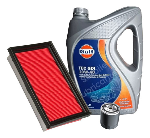 Kit X3 Filtros + Aceite 10w40 Nissan Xtrail 2003 Al 2008 T30 Foto 3