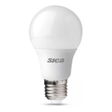 Foco Led Sica 911529 Bulbo Color Blanco Frío 9w 220v 6400k 810lm