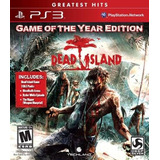 Dead Island: Edición Juego Del Año - Playstation 3
