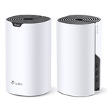 Roteador Wi-fi Mesh Dual-band Ac1900 Deco S7 2-pack Tp-link Cor Branco 110v/220v