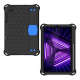 Funda Honeycomb Eva + Pc Negra Y Azul Para Lenovo X306/x606/