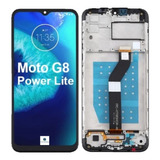 Display Frontal Tela Touch P/ Moto G8 Power Lite Com Aro