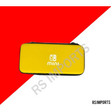 Case Bolsa Bag Estojo Proteção Nintendo Switch Lite Cor Amarelo