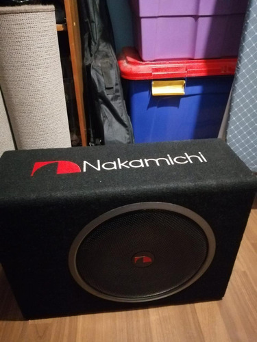 Subwoofer Amplificado Nakamichi Nbx30a 1200w