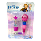 Maquillaje Infantil Set X 2 Labiales Princesas De Disney 
