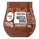 Salon Line Todecacho Máscara Matizadora Chocolate 300g