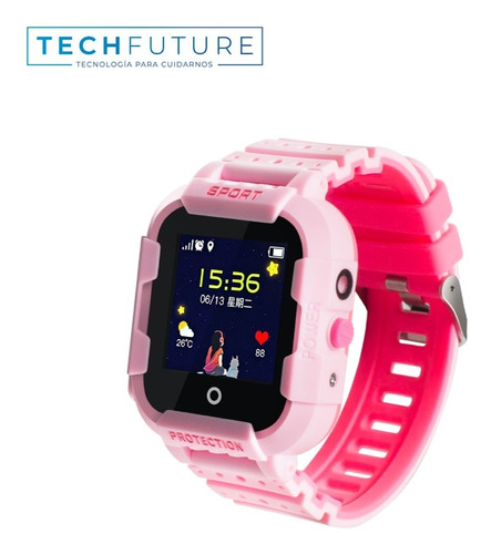 Reloj Smartwatch Con Agenda, Boton Sos, Gps - Seguridad