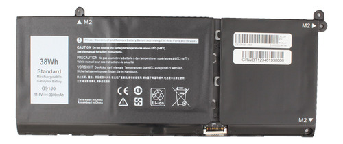 Bateria Compatible Con Dell G91j0  Calidad A