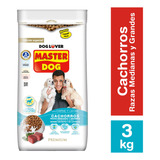 Alimento Perro Cachorro Master Dog Carne Y Leche 3 Kg