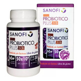 Probiotico Plus 50b  - 50 Billones - 60 Cápsulas Sanofi
