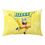 Almohada 70x50cm Bob Esponja Best Day Color Amarillo