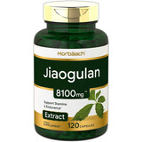 Jiaogulan 120 Capsulas 8100mg Gynostemma Pentaphyllum