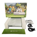 Xbox One S 500gb Minecraft Edition+joystick+juego - Sin Uso