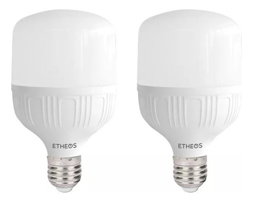 Lampara Alta Potencia Led 40w Luz Fría Galponera Etheos 2uni