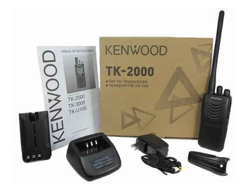 5 Radios Kenwood Tk2000 Vhf  O  Tk3000 Uhf + Regalo Lote