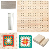 Ganchillos Crochet Kit, Kit Inicio Ganchillo,tablero Bloqueo