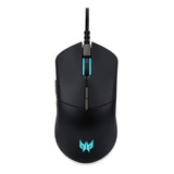 Mouse Acerpredator Gamer Dpi Ajustable Iluminacion Rgb Ne...