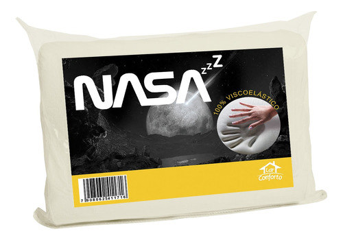 Travesseiro Nasa Zz Alto - Visco Antifungos - Lar Conforto