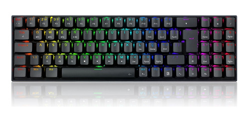 Teclado Gamer Redragon Zed Pro Rgb K627p-wns-b (pt-brown)