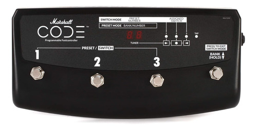 Pedl91009 Pedal De 4 Vías Amplificadores Code