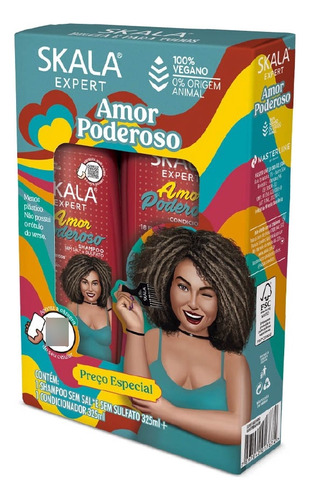 Kit Skala Amor Poderoso Shampoo Y Acondicionador