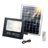 Reflector Solar Led Exterior 500w, Lámpara Foco Impermeable