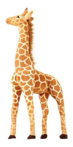 Girafa Grande 60cm  Pelúcia Safari Para Decoração Infantil