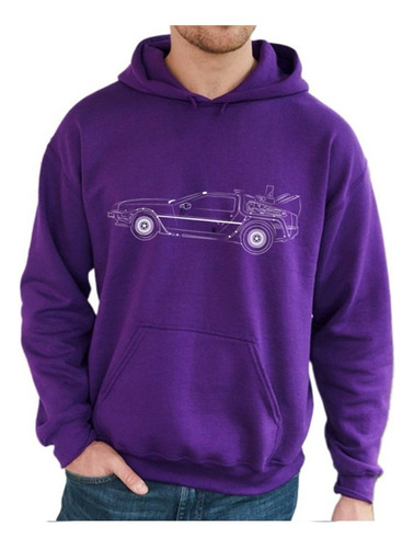 Buzo Hoddie Delorean 