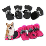Luzgat 8pcs Zapatos Para Perros Pequeños Botas Protectoras P