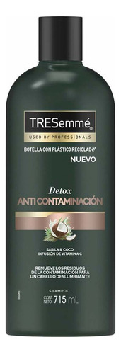 Shampoo Tresemmé Detox Anticontaminación 715ml