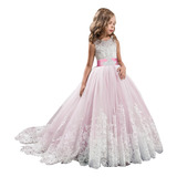 Vestido Dr02390494 Elegante Para Cumpleaños, Boda Para Niña