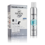 Nioxin Kit #1 De Limpieza Anticaida 150 + Shampoo Fullness