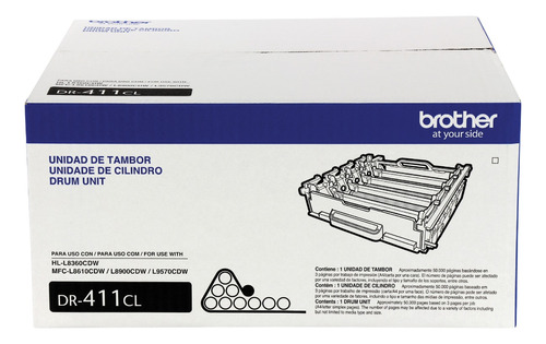 Unidad De Tambor/drum Brother Dr-411cl  50.000 Páginas Aprox