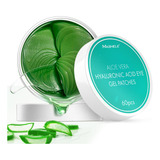 Mashele Mascara De Ojos De Aloe Vera - 60 Pares De Geles Par