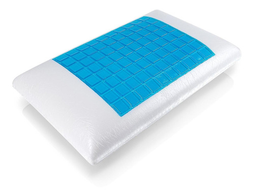 Almohada Con Gel Refrescante Con Memoria 55 Cm Energy Plus