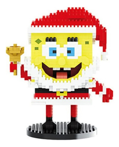 Bloques Armables Pokémon, Bob Esponja Navideño 785 Pcs