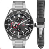 Relógio Orient Automatic Superior Cinza + Pulseira Extra