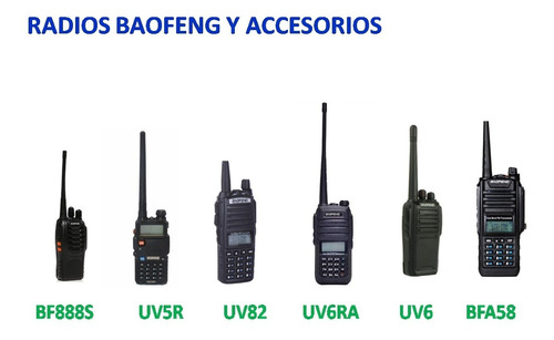 Baofeng Modelo Uv82, Bf888s, Uv5r,antena Pza