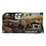 Jurassic World Toys Tyrannosaurus Rex Escape Extremo Con Movimiento De Pisoteo