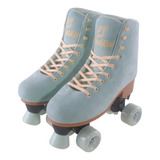 Patins Feminino Quatro Rodas Quad Bota N 35-38 Fenix